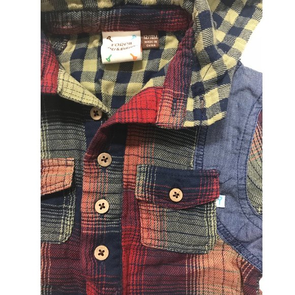 Fore!! Axel & Hudson Boy's One Piece Hooded Romper Size 12-18 Months - Picture 2 of 2